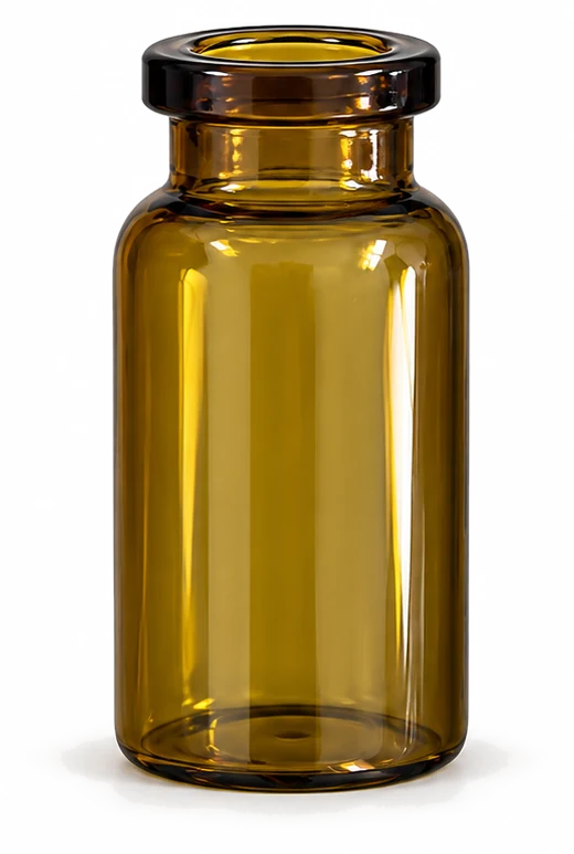 AT-5024, amber crimp neck vial